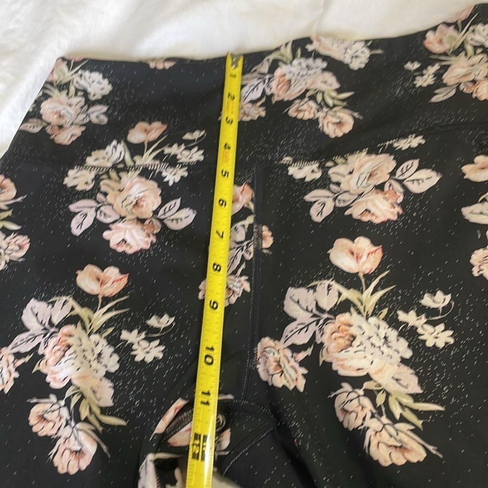 FP Movement by Free People Black Floral High-Waist Leggings - Picture 14 of 15